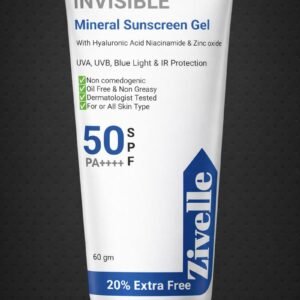 invisible mineral sunscreen gel
